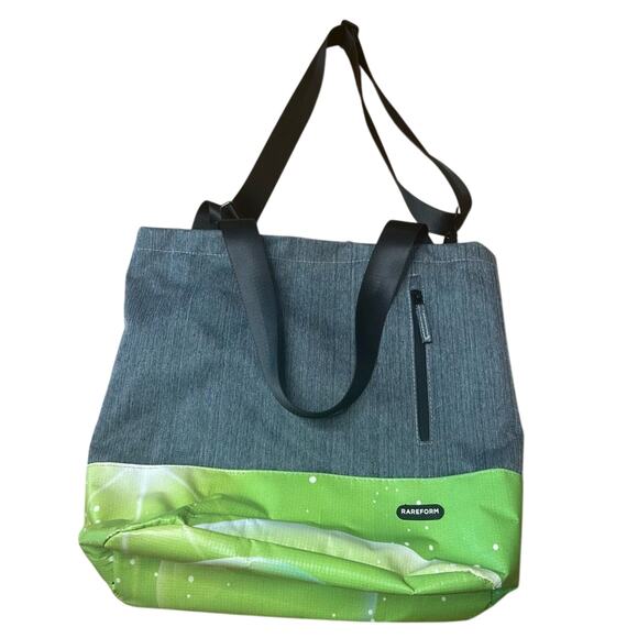 RareForm Cora Tote Insulated Recycled Vinyl Boat Bag Pockets Reusable Durable - Picture 1 of 11
